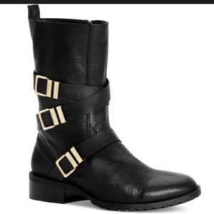 Calvin Klein combat boots